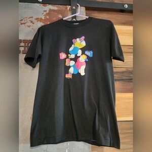 Vintage Break Dancing Bears With Boom Boxes Graphic Designer T-shirt